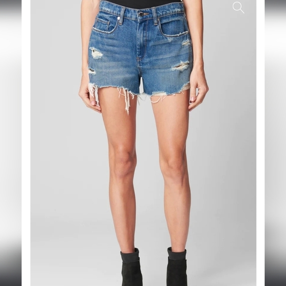 BLANKNYC, The Barrow‎ Vintage High-Rise Distressed Shorts, Size 29 - NWT - Picture 4 of 5